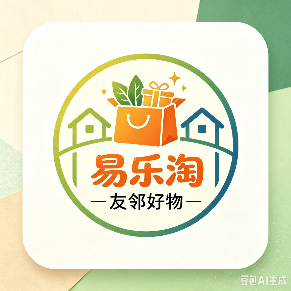 易乐淘友邻好物案例LOGO